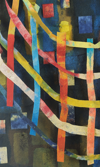 Detail of “Just Before Dawn” artwork by Sheila Crider.
