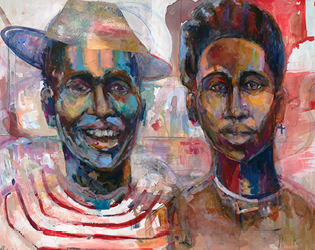 “Brothers” artwork by Preston Sampson