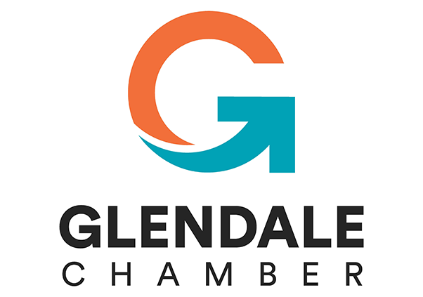 The Glendale Chamber of Commerce logo.