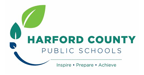 The Harford County Public Schools logo.