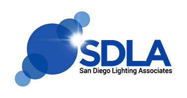 The San Diego Lighting Associates logo.