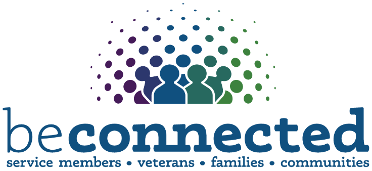 Be Connected: Service Members, Veterans, Families, Communities - logo