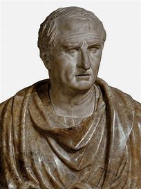 A bust of Cicero