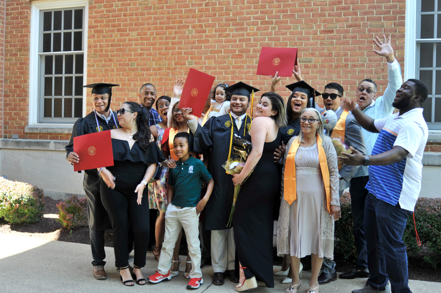UMGC Graduates with family