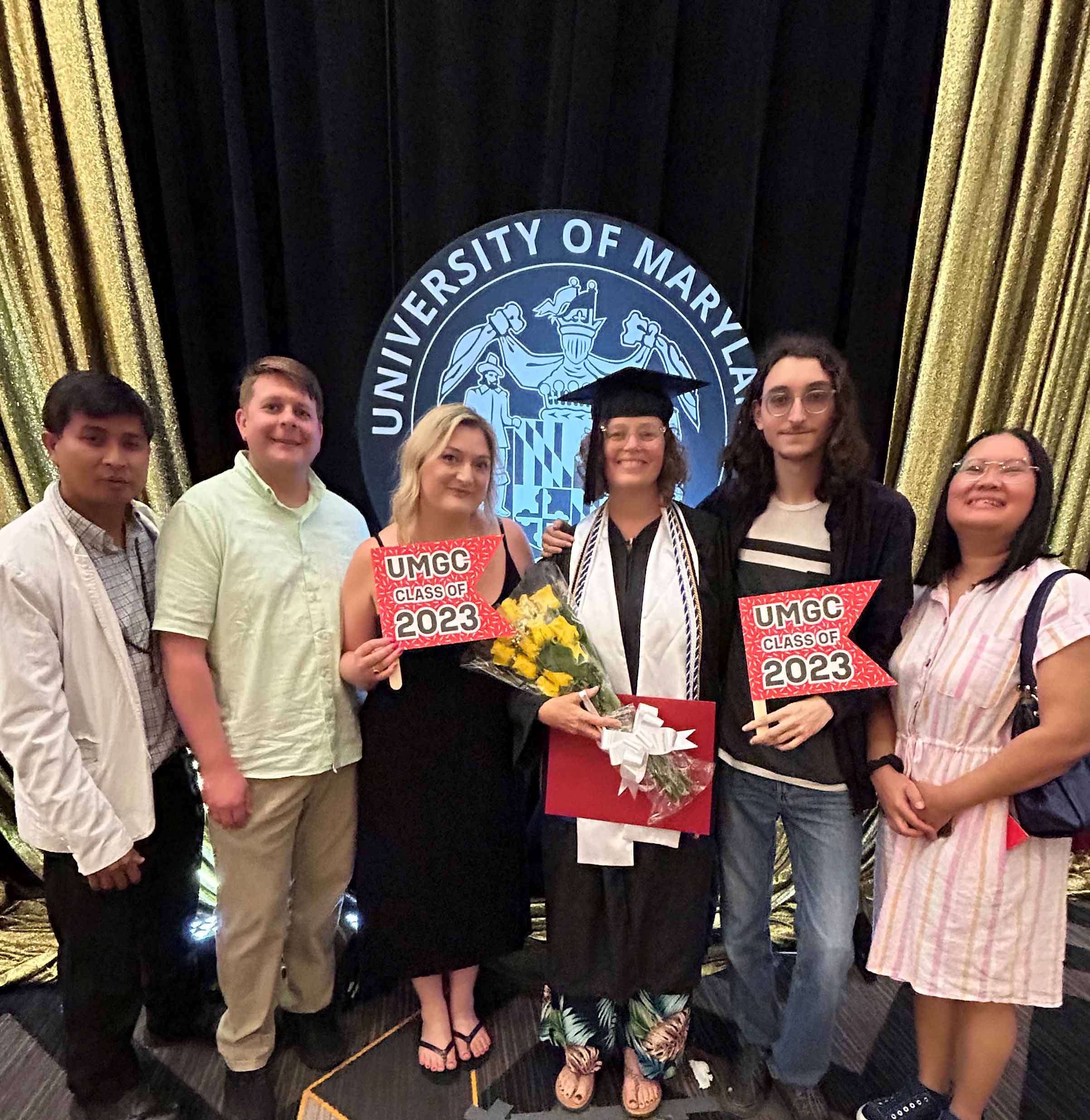 Vanessa Engelhardt and family.