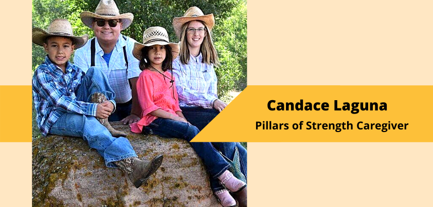 Candace Laguna and family