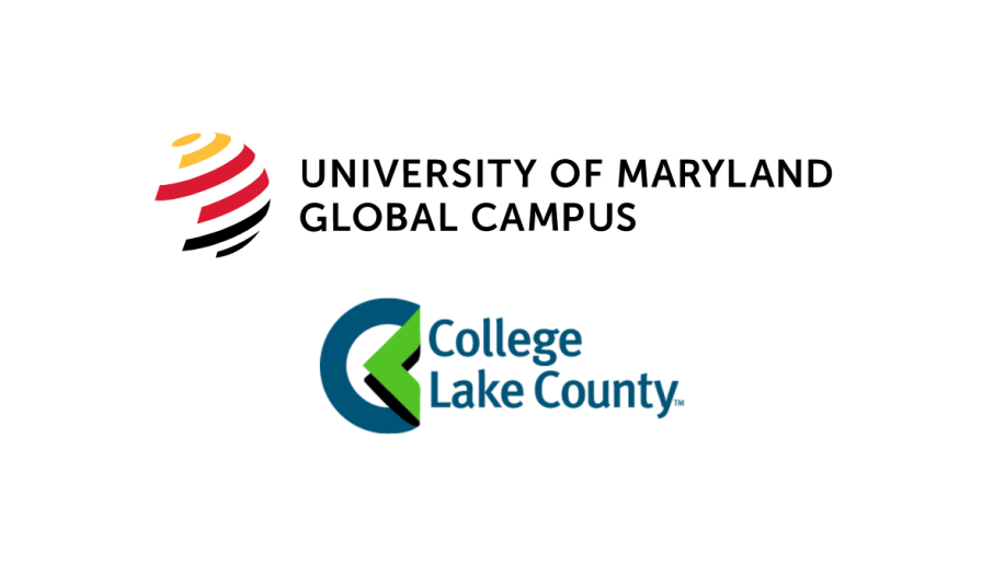 UMGC and College Lake County Logos
