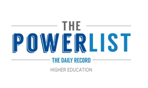 Logo for "The Powerlist" by the Daily Record.