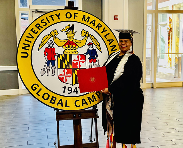 Katrina Carter, commencement