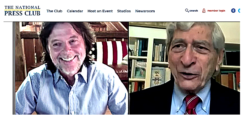 Ken Burns and Marvin Kalb