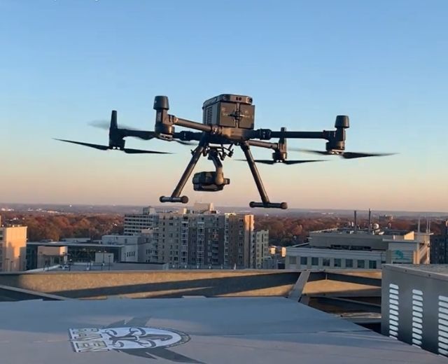 First Responder Shares Drone Knowledge in the Classroom at UMGC