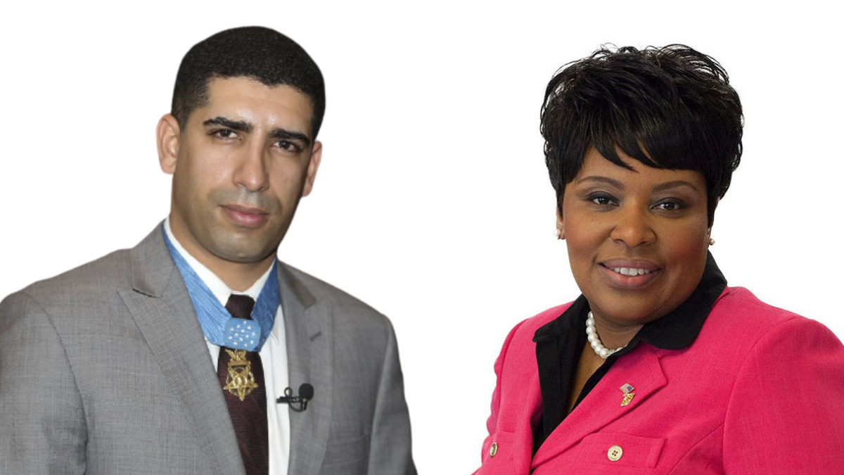 Captain Groberg and Ginger Miller