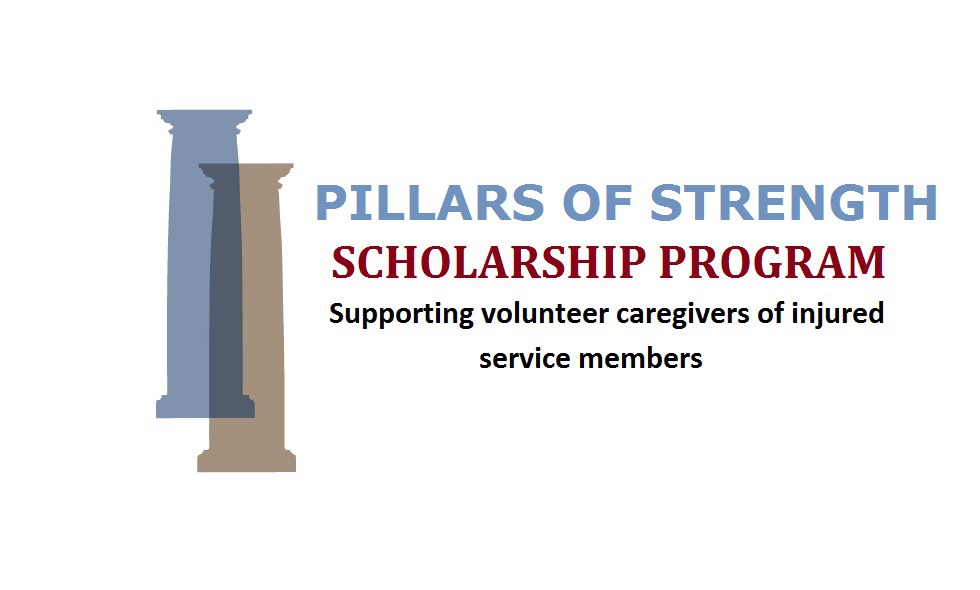 Pillars of Strength Logo - Supporting Volunteer Caregivers of Injured Servicemembers