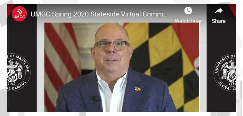 Then Gov. Larry Hogan