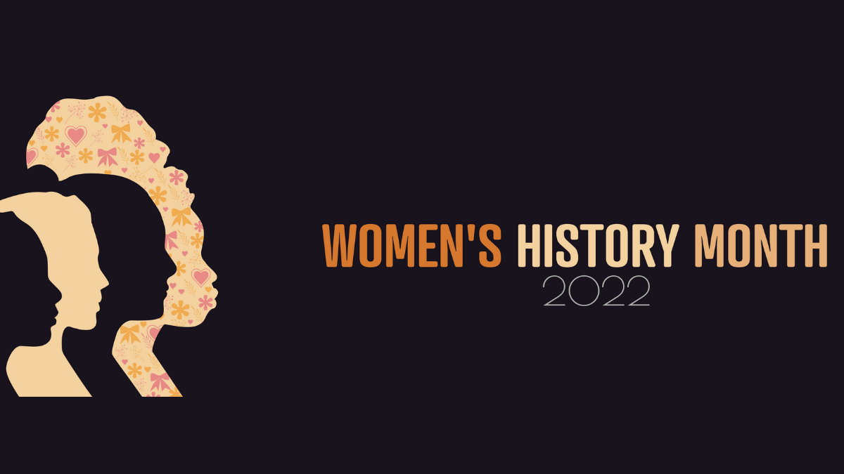 Women's History Month 2022 Banner