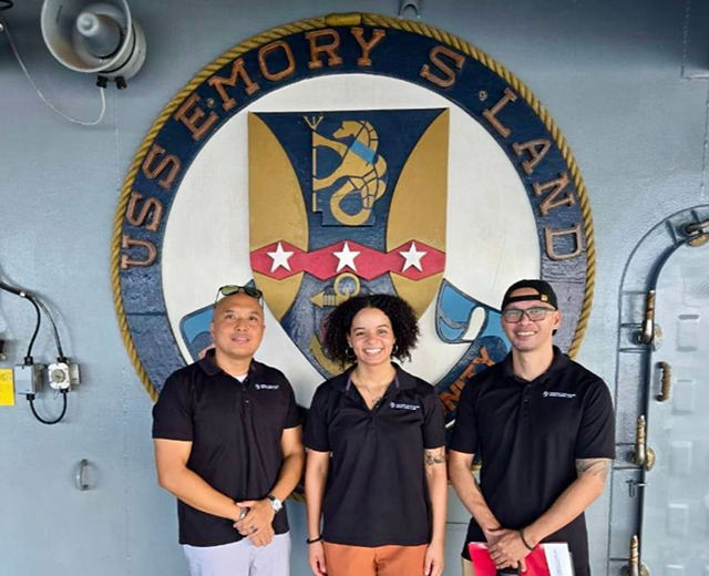 Fleet Orientation Aboard USS Emory S. Land