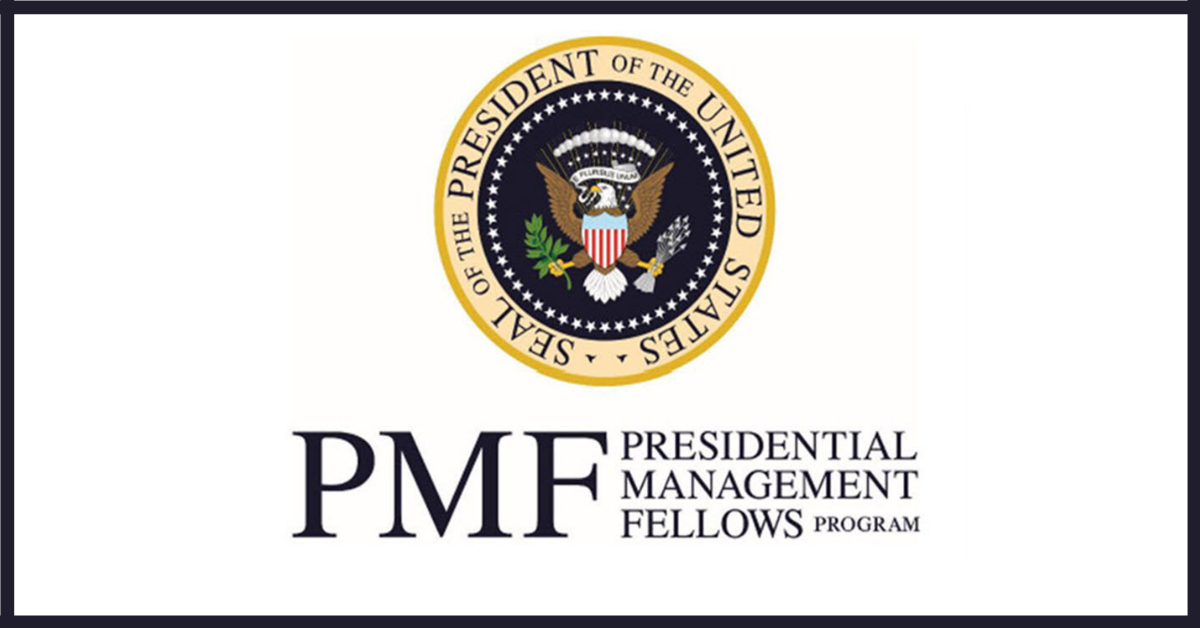 The seal of the Presidential Management Fellows Program.