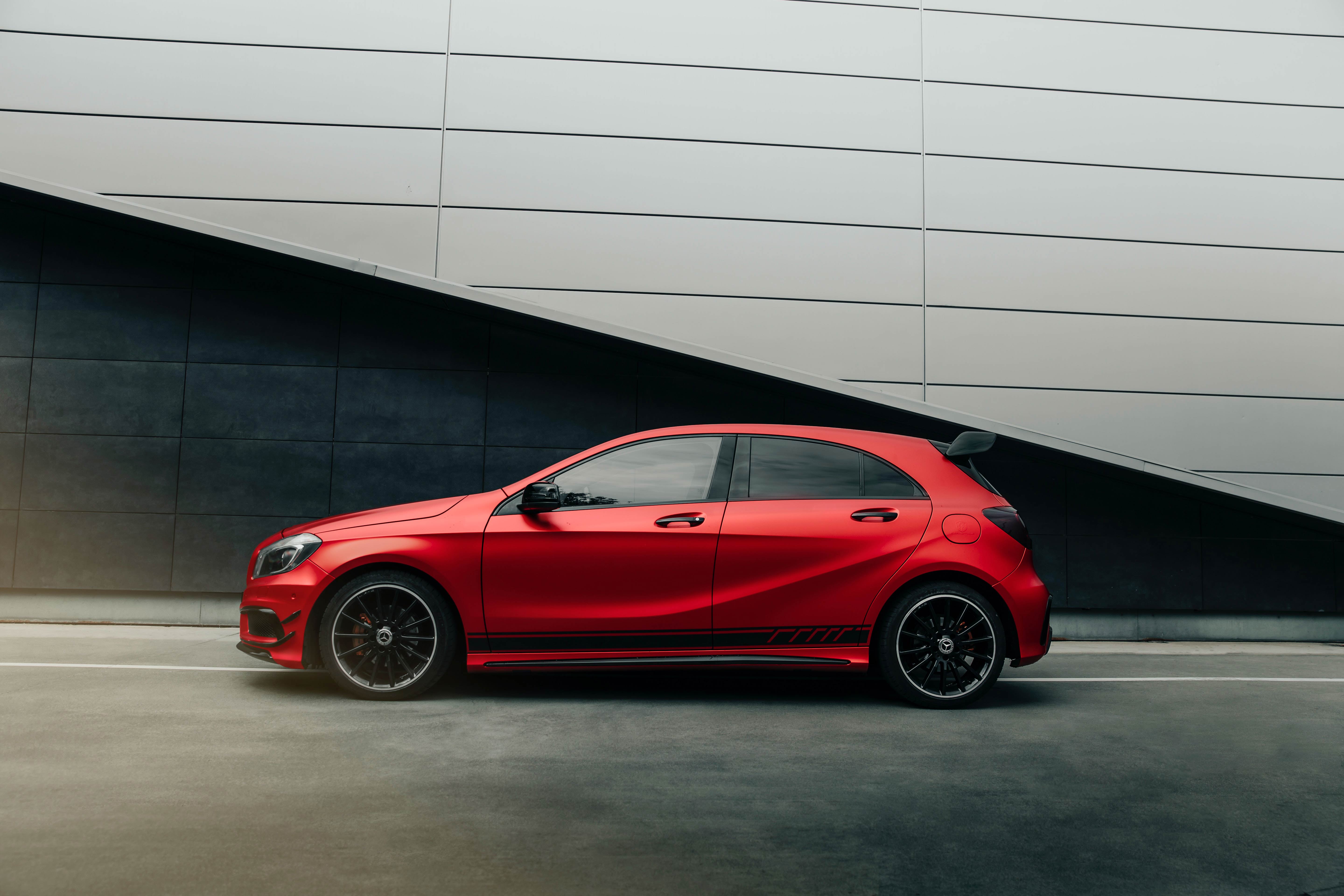 A hatchback vehicle.