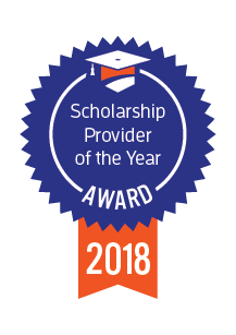 NSPA 2018 Scholarship Provider of the Year logo