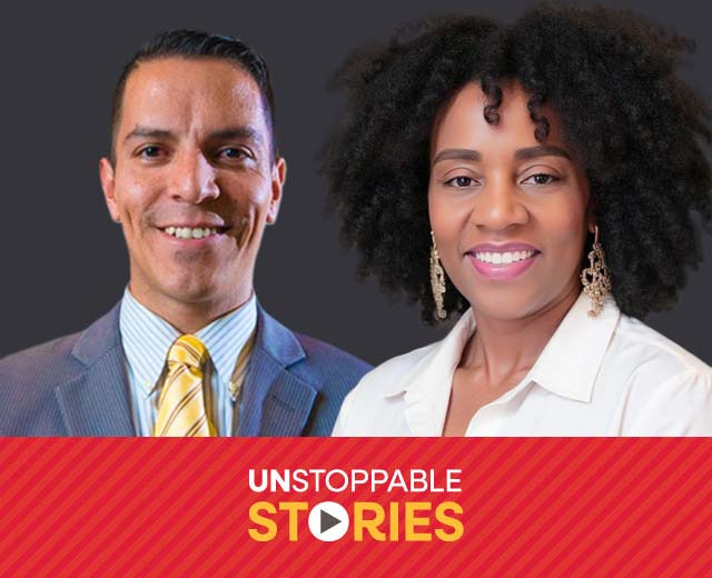 Unstoppable Stories Podcast: Pedro Diaz and Erika Lane