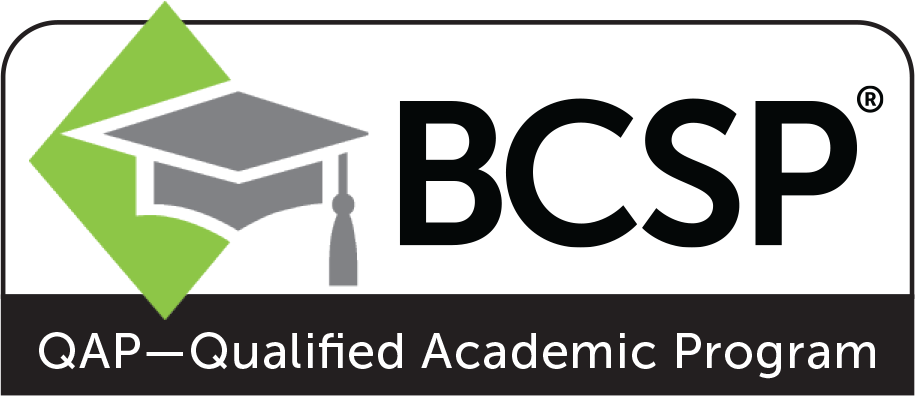 QAP (Qualified Academic Program) badge by BCSP