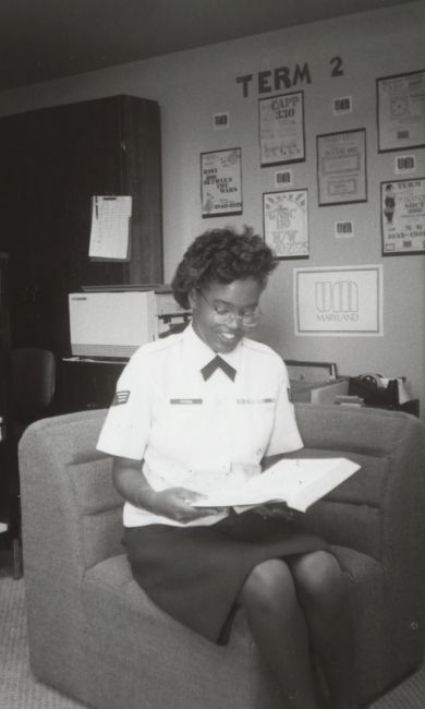 Collage of historic photos representing UMGC’s nearly 80-year commitment to serving military-affiliated learners around the world