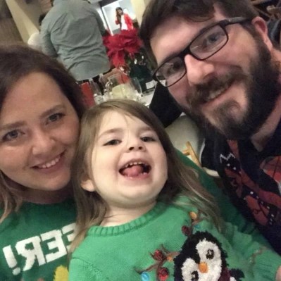 Colin and Sasha Dunne with family