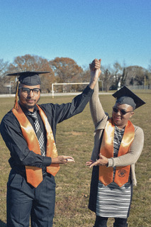 Carolyn Patton and her son, Immanuel