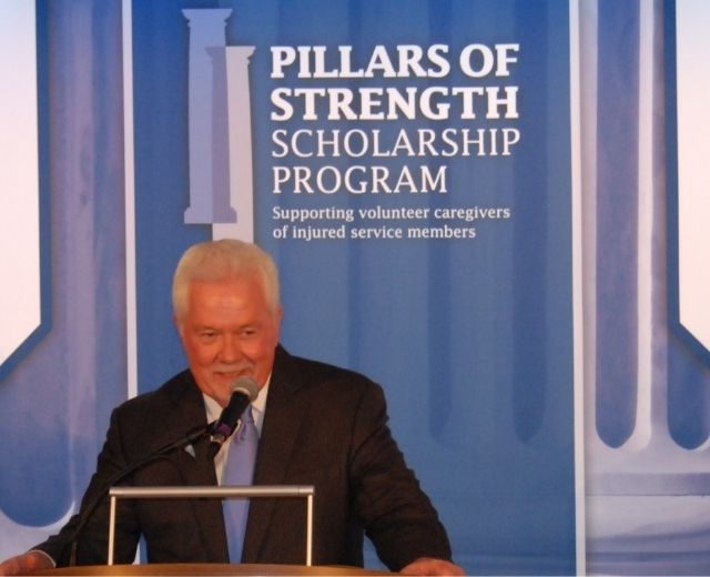 Rich Blewitt created the Pillars of Strength Scholarships in 2013. 