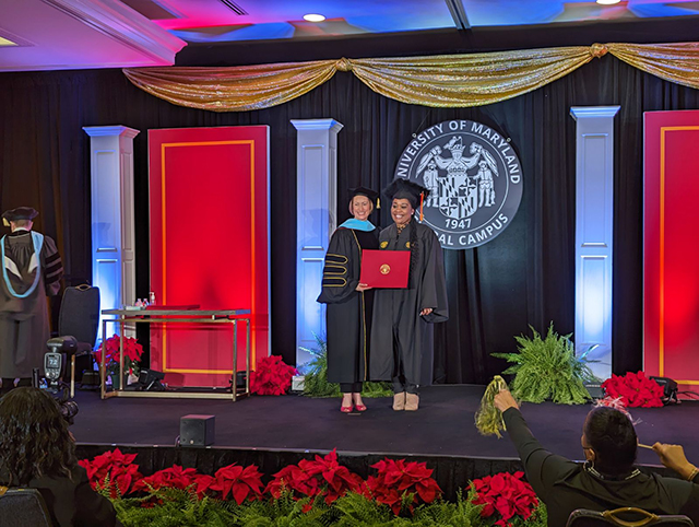 Patricia Shird graduated from UMGC.