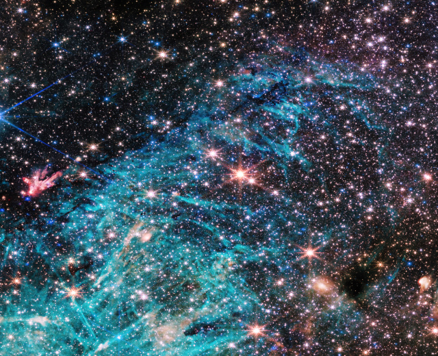 NASA's James Webb Space Telescope captures the dense center of the Milky Way galaxy.
