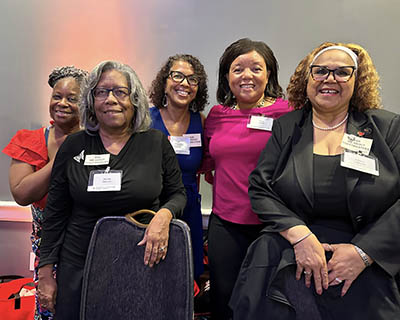Carla Harper-Omisore, JuDawn Lowe, Barbara McKinney, and Marsha Mccune
