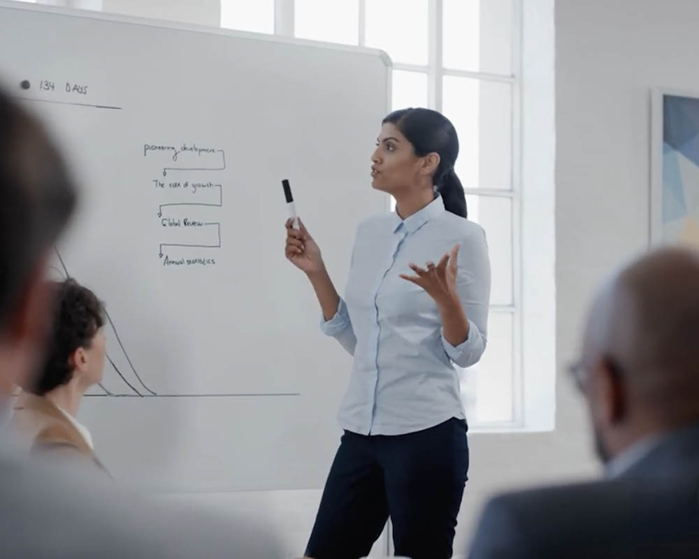 Video thumbnail image of a UMGC MBA student presentation