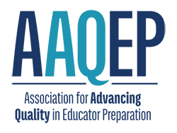 Association for Advancing Quality in Educator Preparation (AAQEP) logo